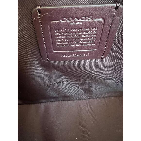 Coach Dreamer 36 In Colorblock With Whipstitch Ivory Multi/Pewter 69613 NWT - Picture 9 of 12